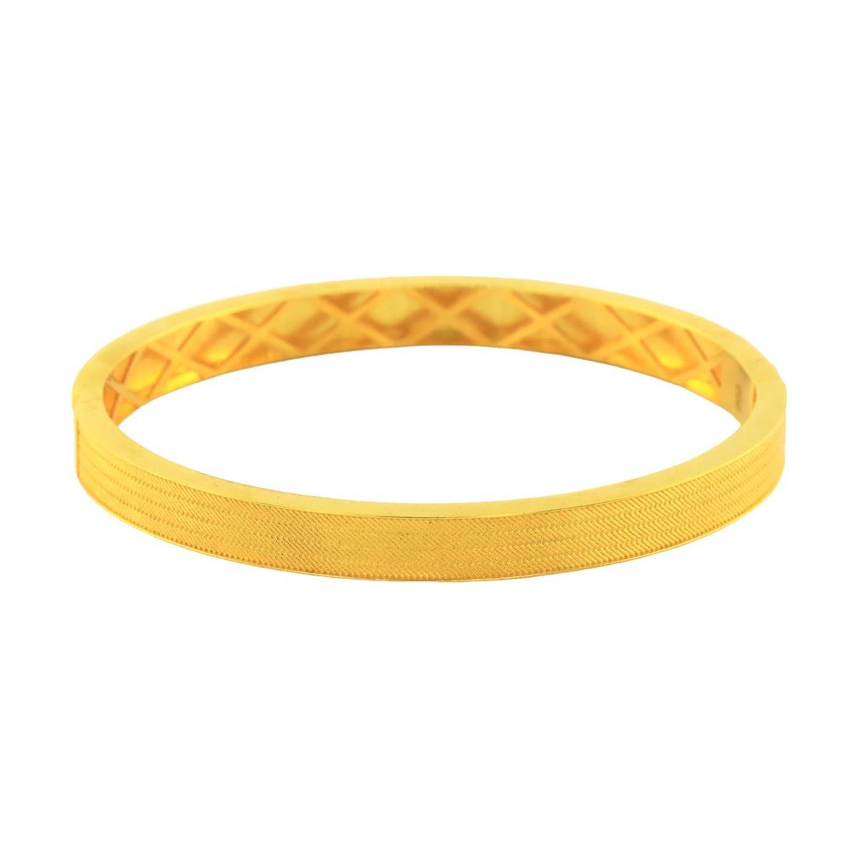 14 Ayar Altın Tasarım Bilezik  -  F003142