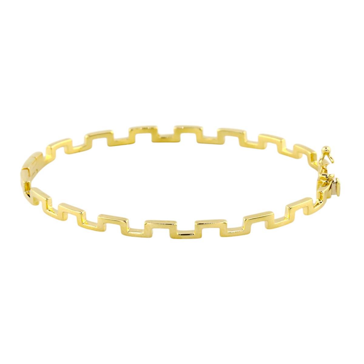 14 Ayar Altın Tasarım Bilezik  -  F003564