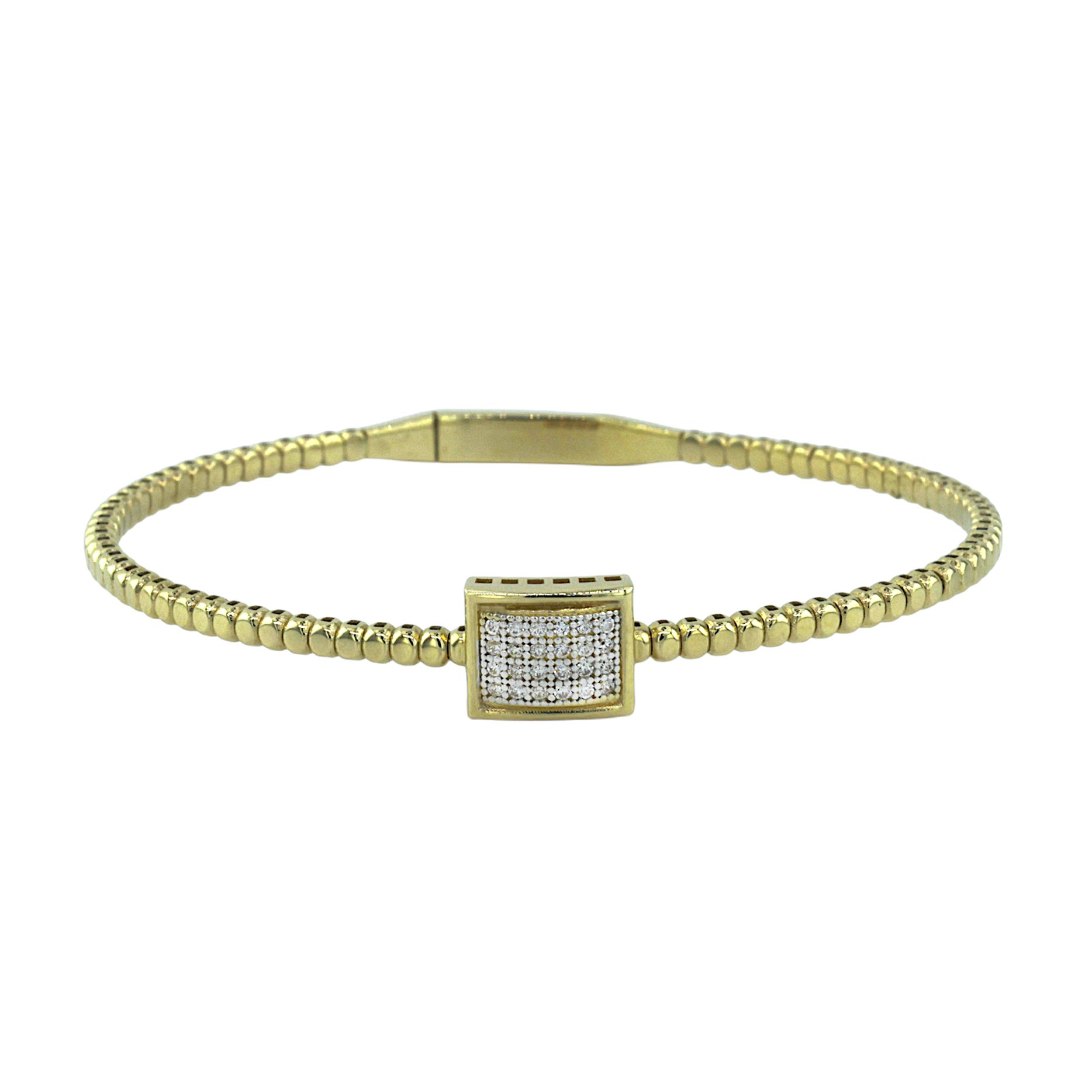 14 Ayar Altın Tasarım Bilezik  -  K206514