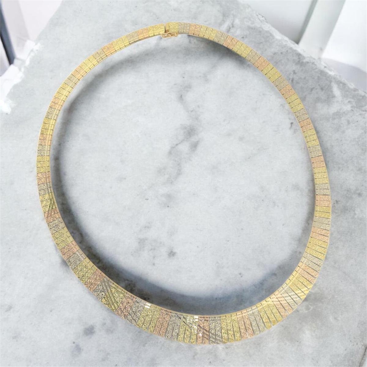 14 Ayar Altın Tasarım Gerdanlık  -  0179285