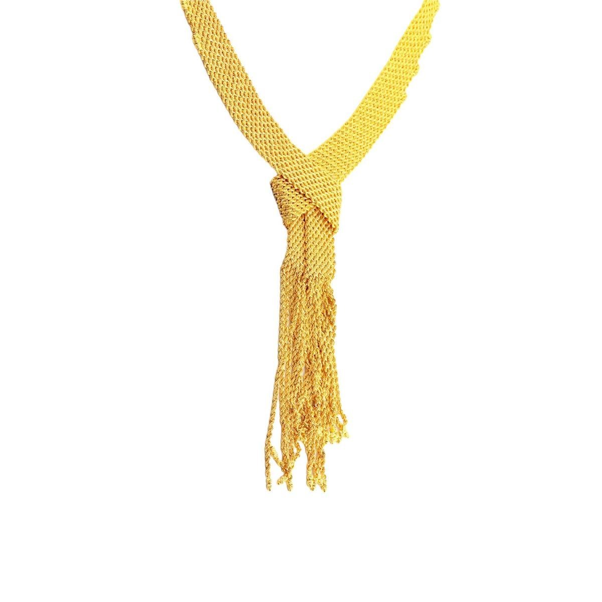 14 Ayar Altın Tasarım Gerdanlık  -  0180803