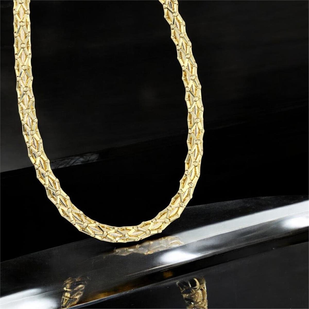 14 Ayar Altın Tasarım Gerdanlık  -  0188627