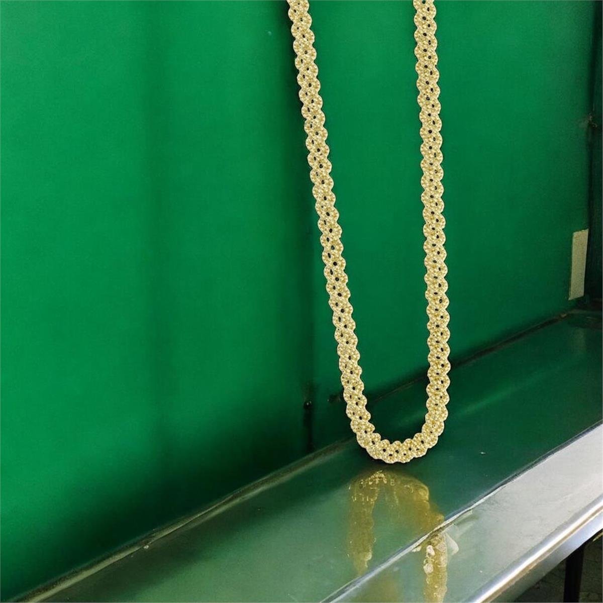 14 Ayar Altın Tasarım Gerdanlık  -  0188638