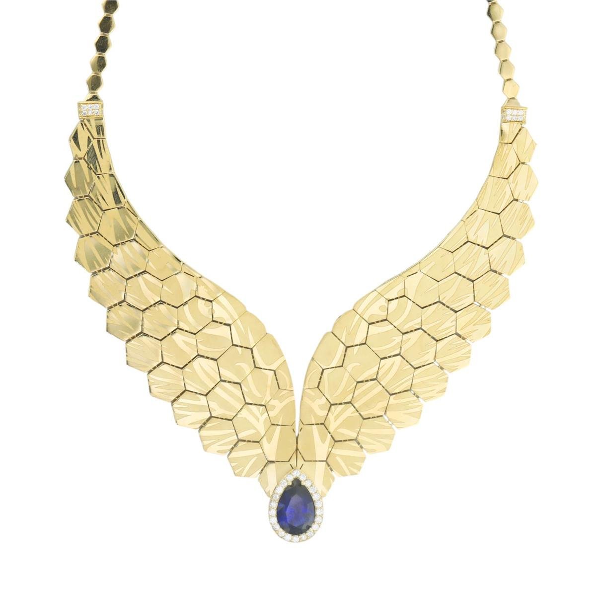 14 Ayar Altın Tasarım Gerdanlık  -  0196784