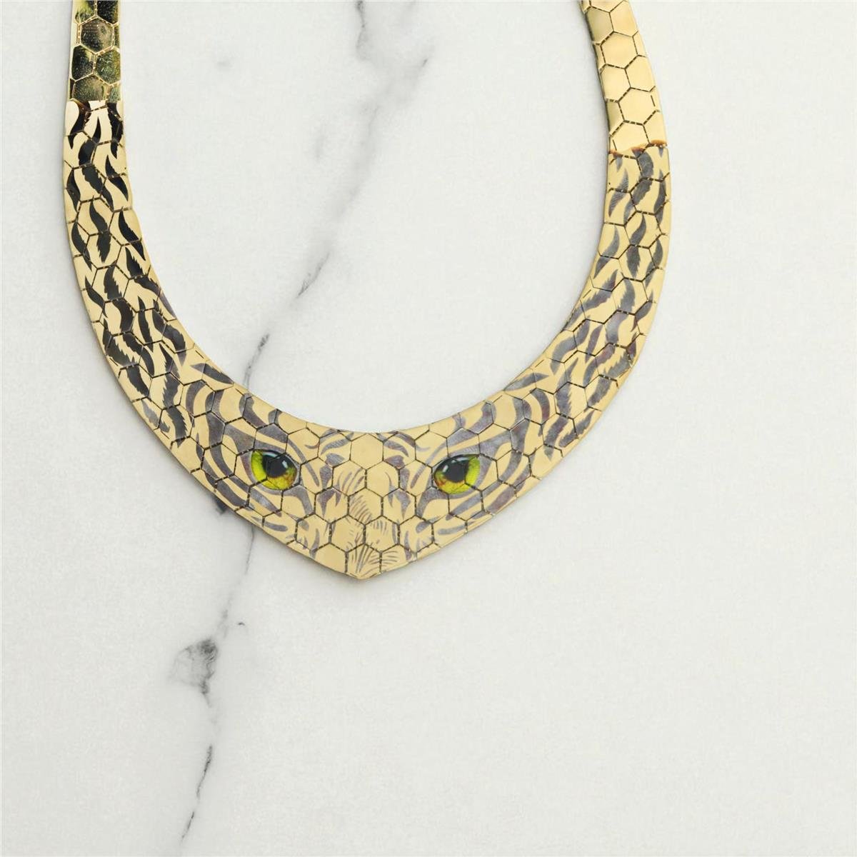 14 Ayar Altın Tasarım Gerdanlık  -  0196796