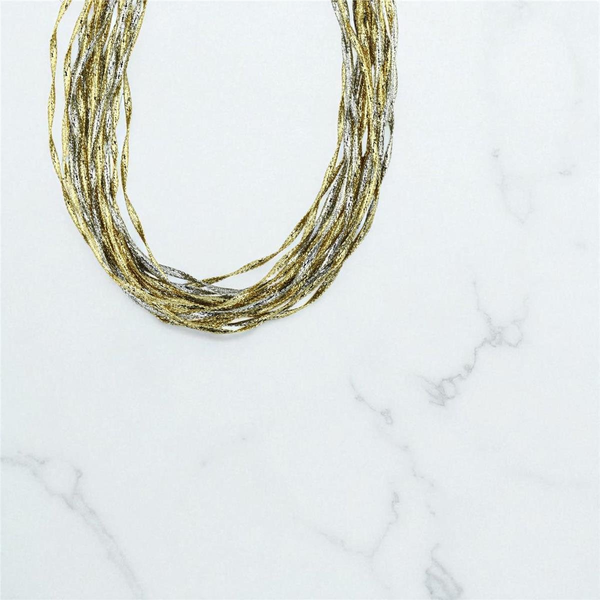 14 Ayar Altın Tasarım Gerdanlık  -  0199713