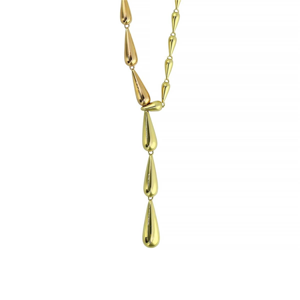 14 Ayar Altın Tasarım Gerdanlık  -  0203376