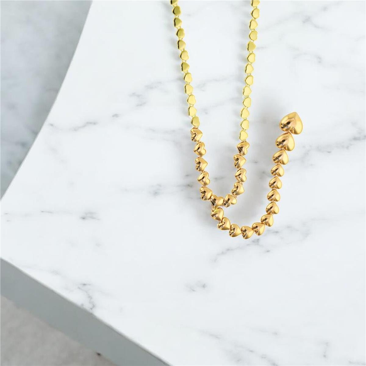 14 Ayar Altın Tasarım Gerdanlık  -  0204314