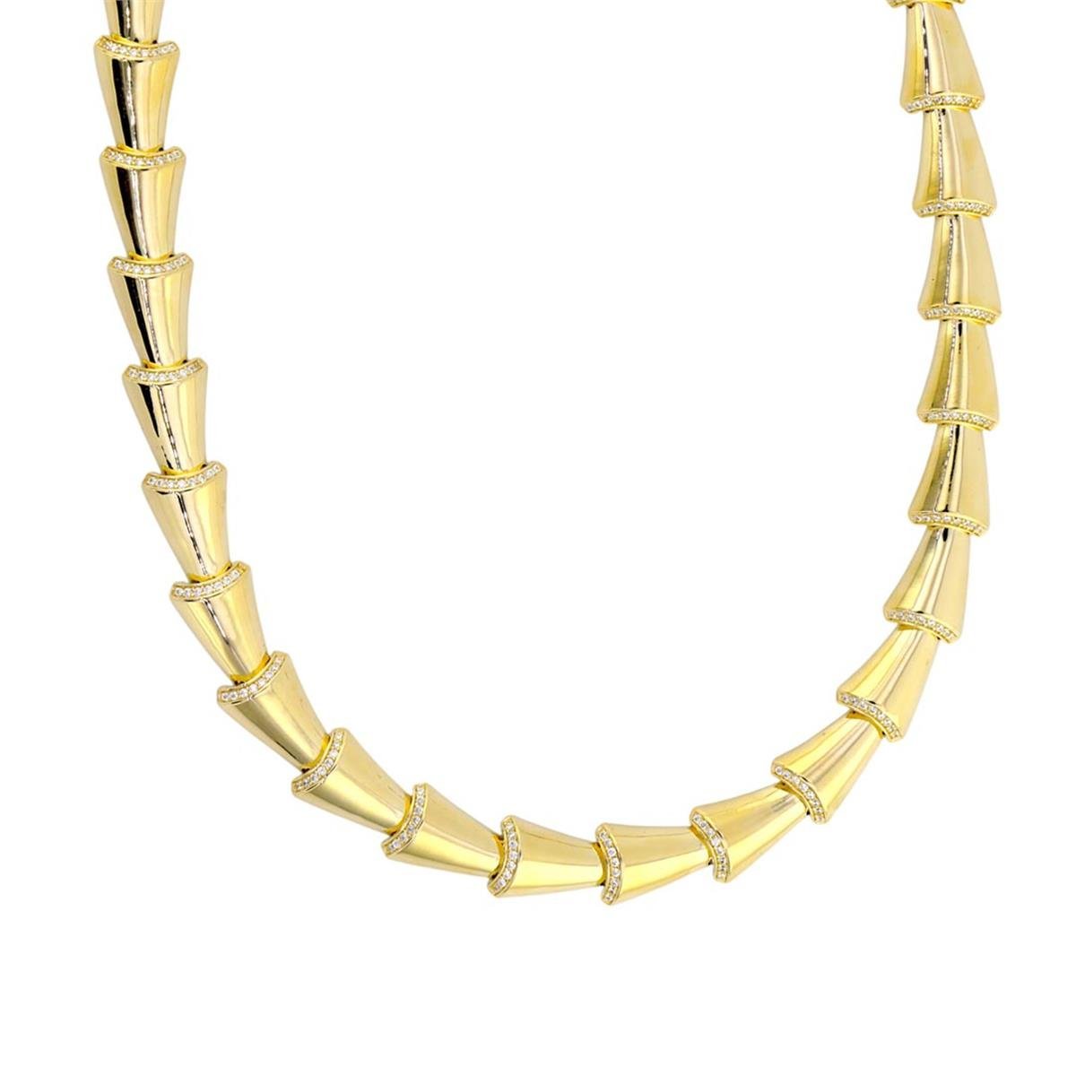 14 Ayar Altın Tasarım Gerdanlık  -  F004207