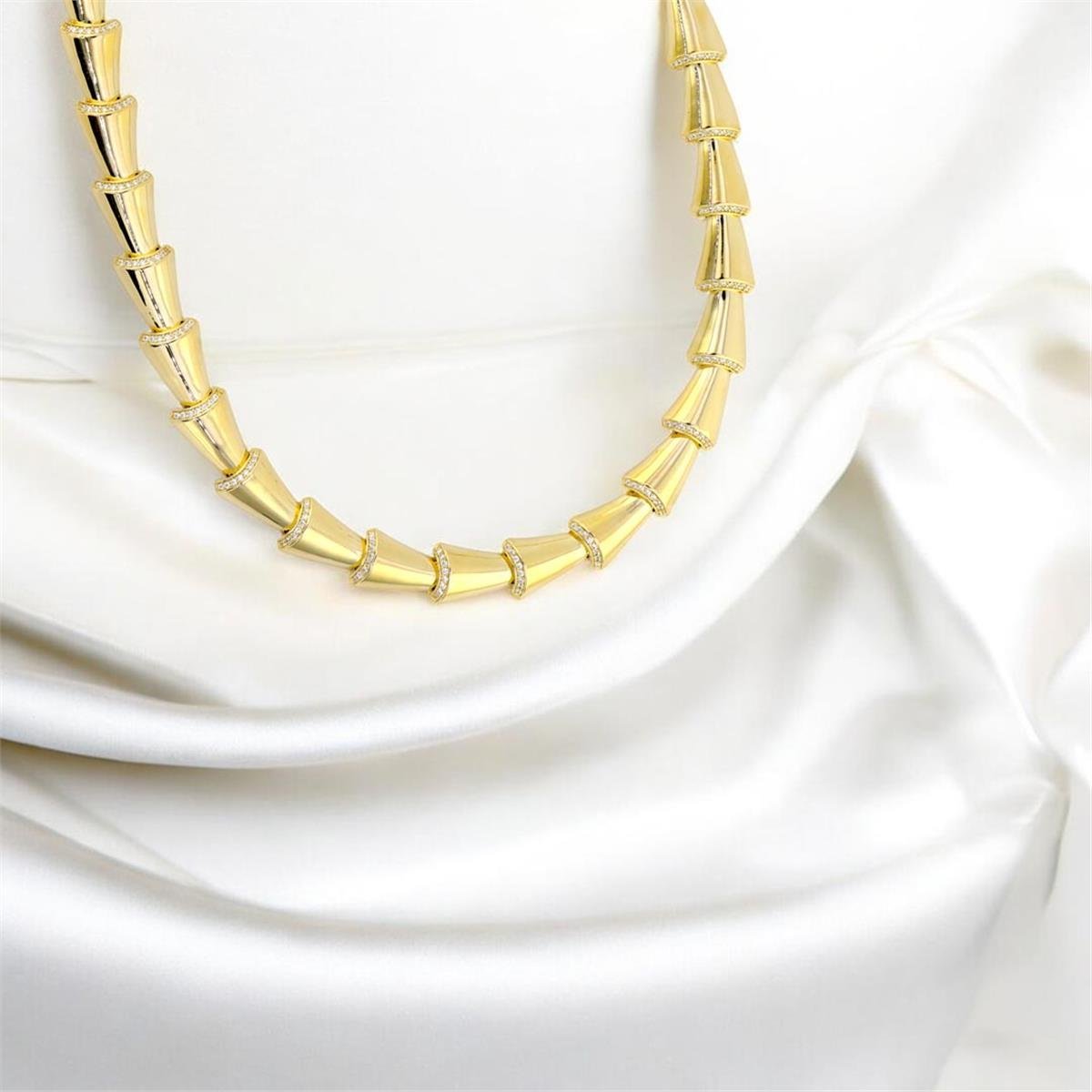 14 Ayar Altın Tasarım Gerdanlık  -  F004207