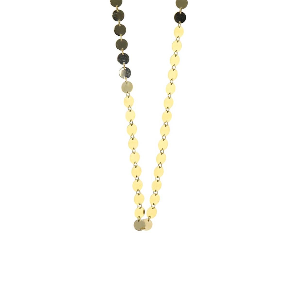 14 Ayar Altın Tasarım Kolye  -  0188294