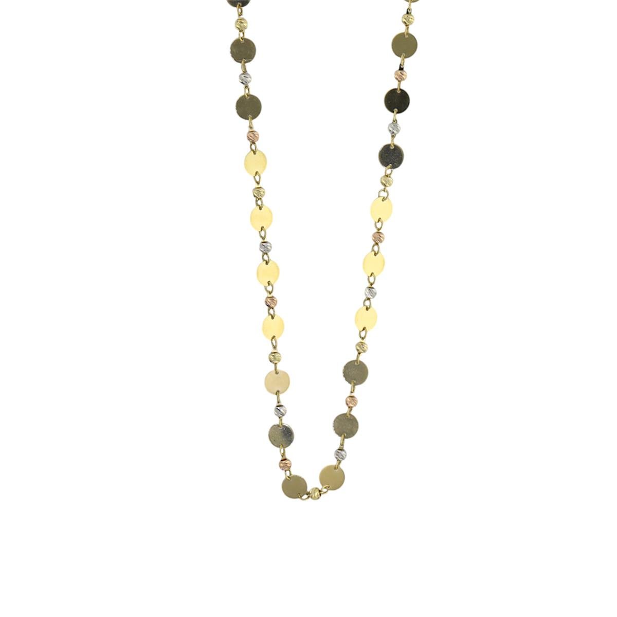 14 Ayar Altın Tasarım Kolye  -  0188296