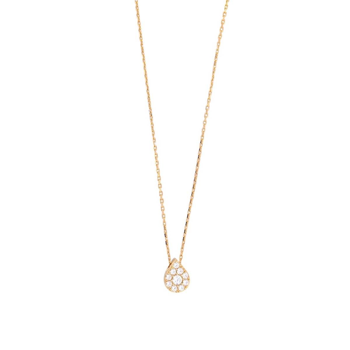 14 Ayar Altın Tasarım Kolye  -  0188755