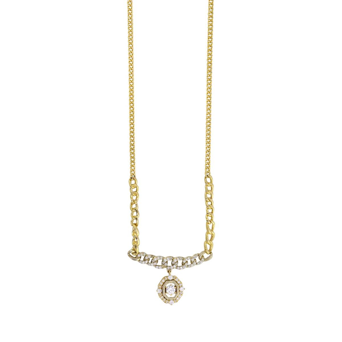 14 Ayar Altın Tasarım Kolye  -  0188875