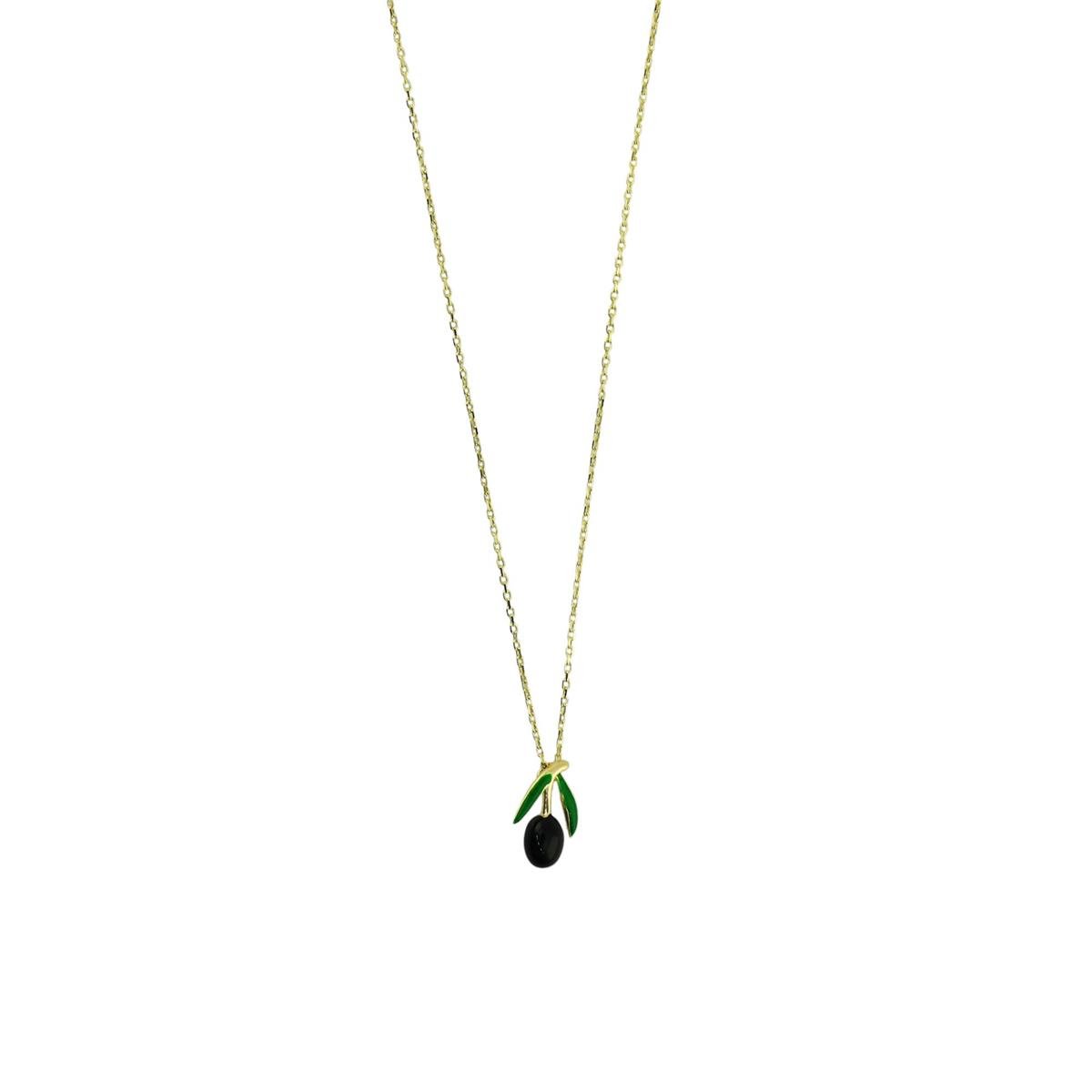 14 Ayar Altın Tasarım Kolye  -  0197891