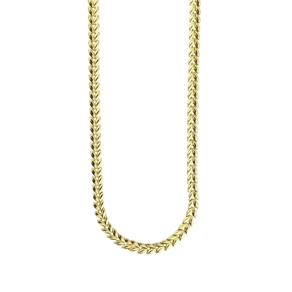 14 Ayar Altın Tasarım Kolye  -  0199215