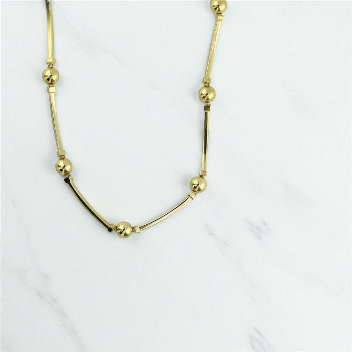 14 Ayar Altın Tasarım Kolye  -  0199524