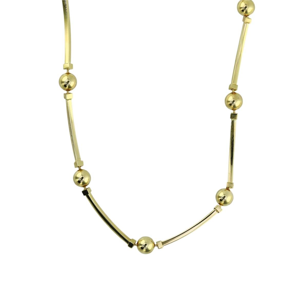 14 Ayar Altın Tasarım Kolye  -  0199524