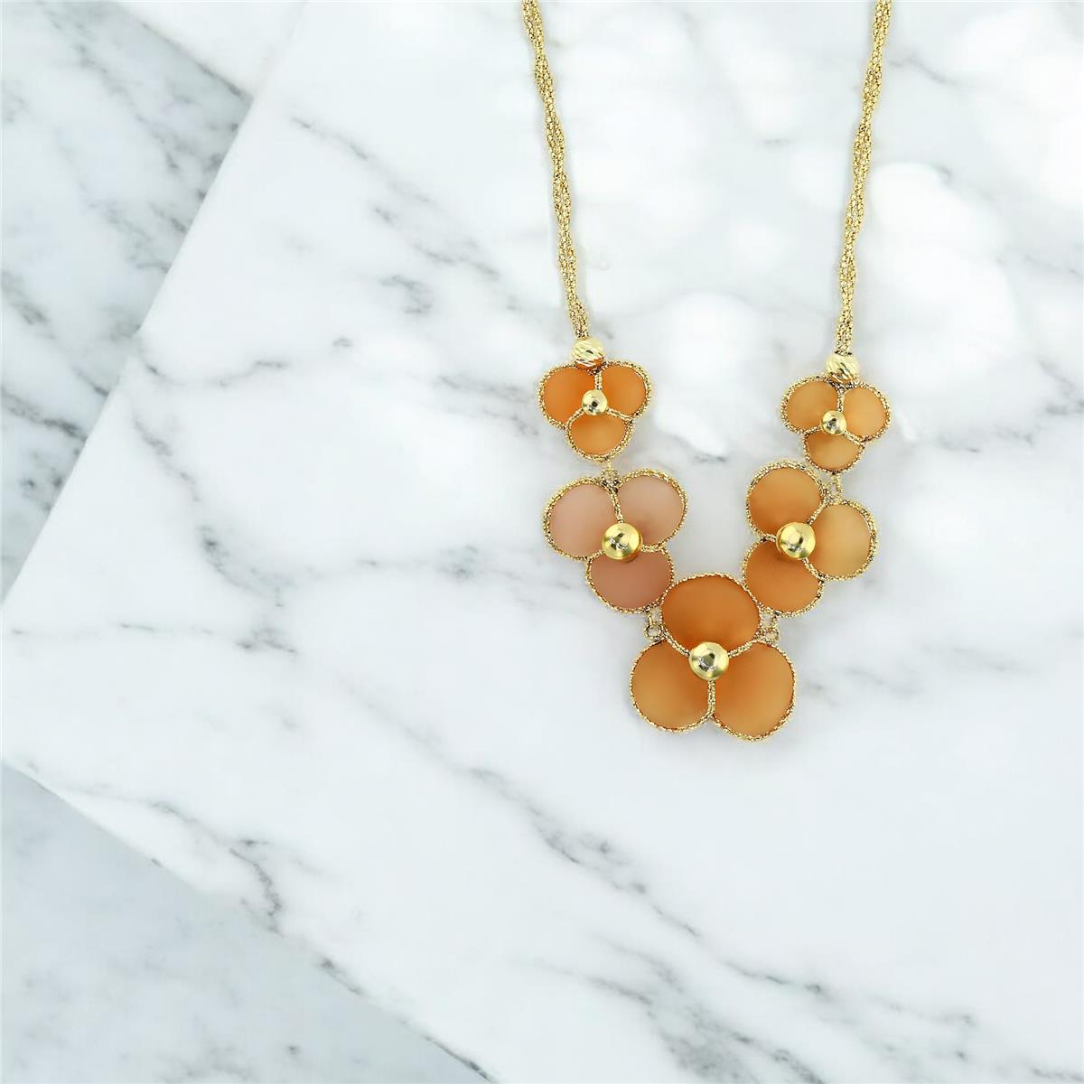 14 Ayar Altın Tasarım Kolye  -  0200414