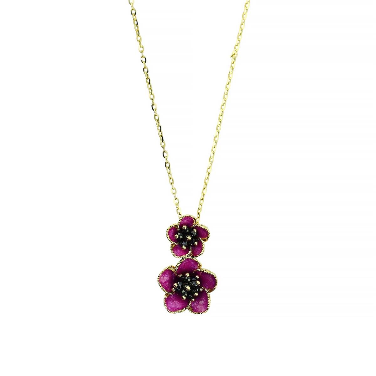 14 Ayar Altın Tasarım Kolye  -  0200418