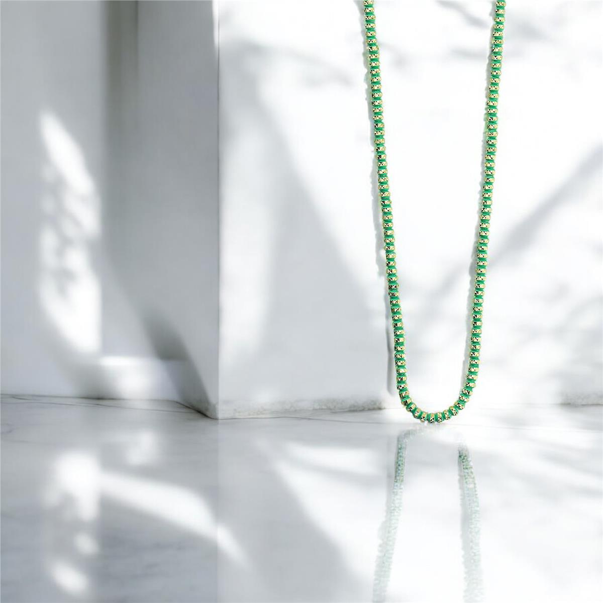 14 Ayar Altın Tasarım Kolye  -  0200447