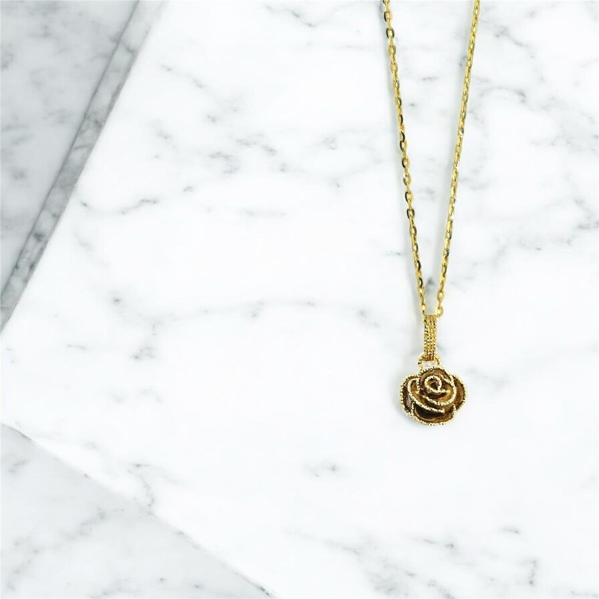 14 Ayar Altın Tasarım Kolye  -  0200448