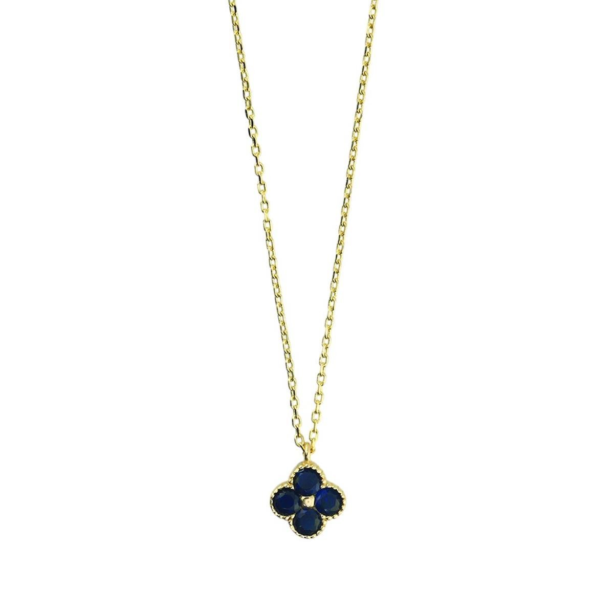 14 Ayar Altın Tasarım Kolye  -  0202234