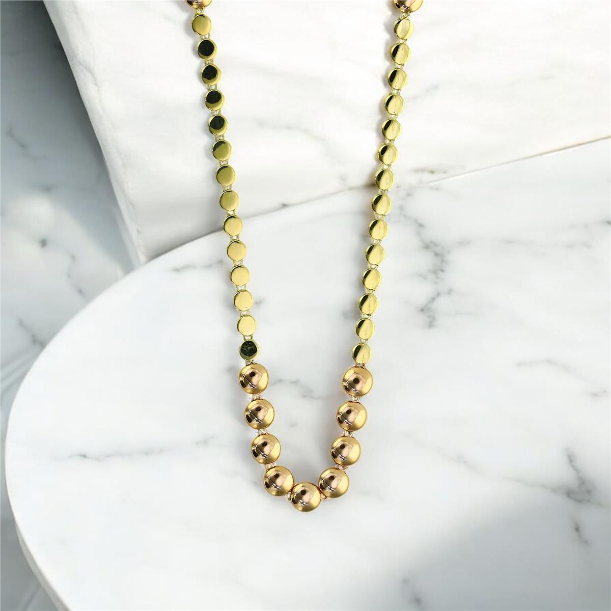 14 Ayar Altın Tasarım Kolye  -  0203371