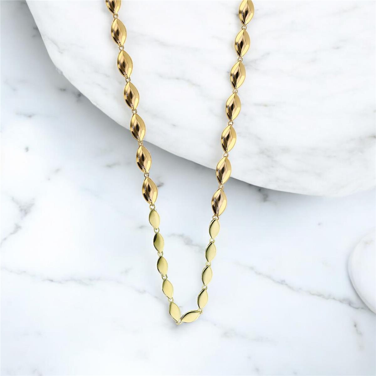 14 Ayar Altın Tasarım Kolye  -  0203372