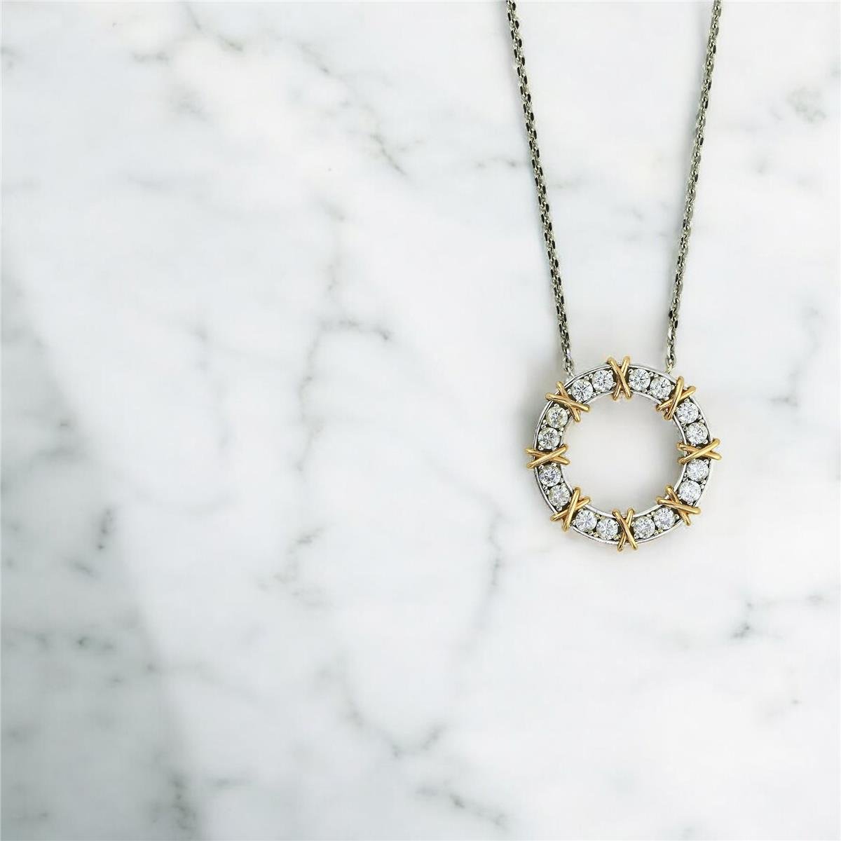 14 Ayar Altın Tasarım Kolye  -  0203479