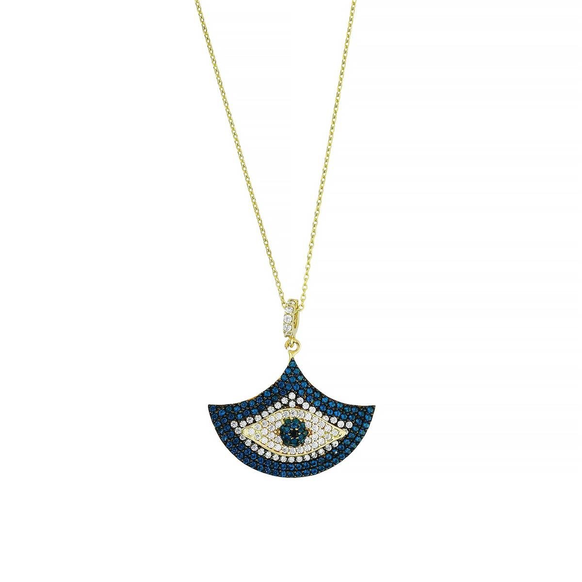 14 Ayar Altın Tasarım Kolye  -  0203722