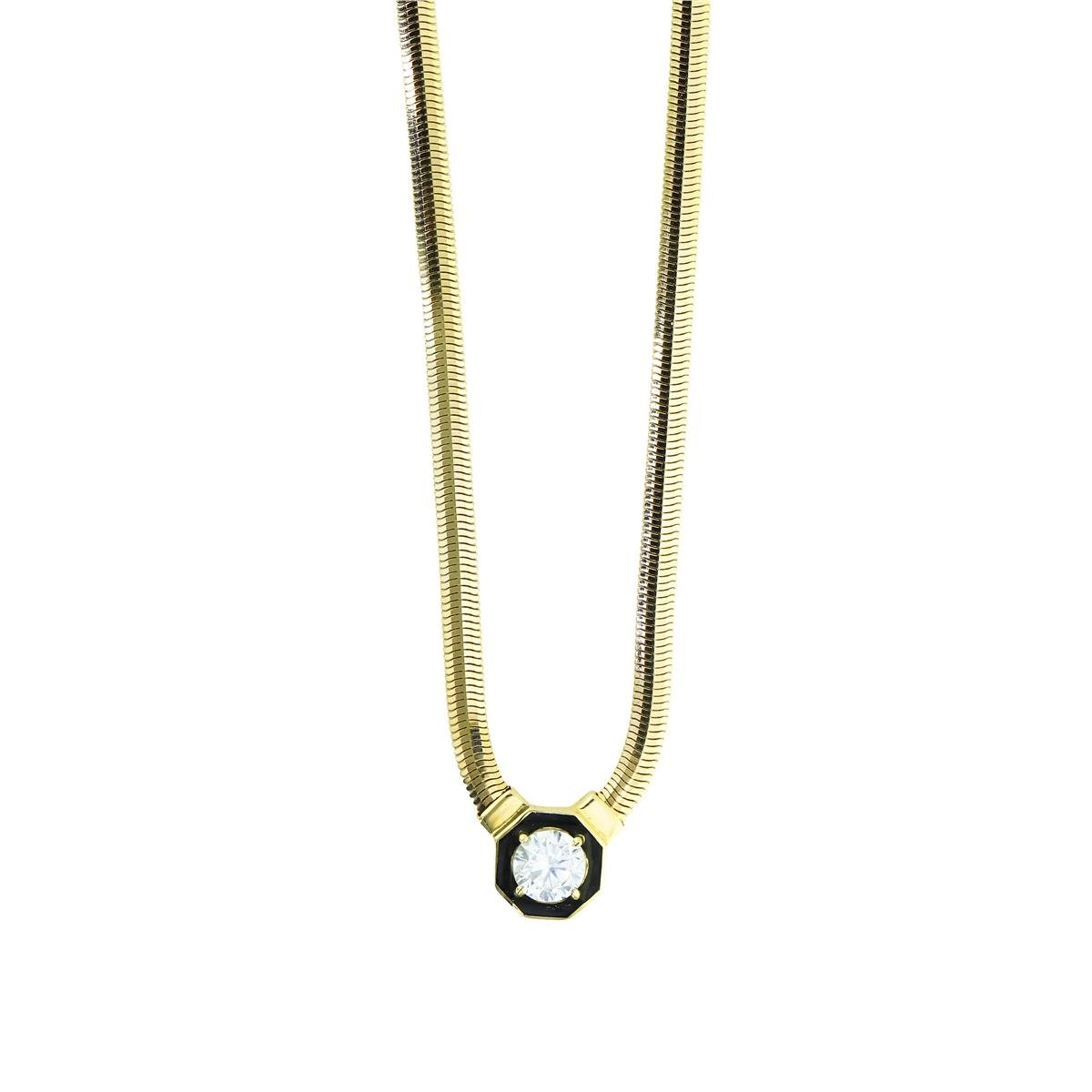 14 Ayar Altın Tasarım Kolye  -  0204014