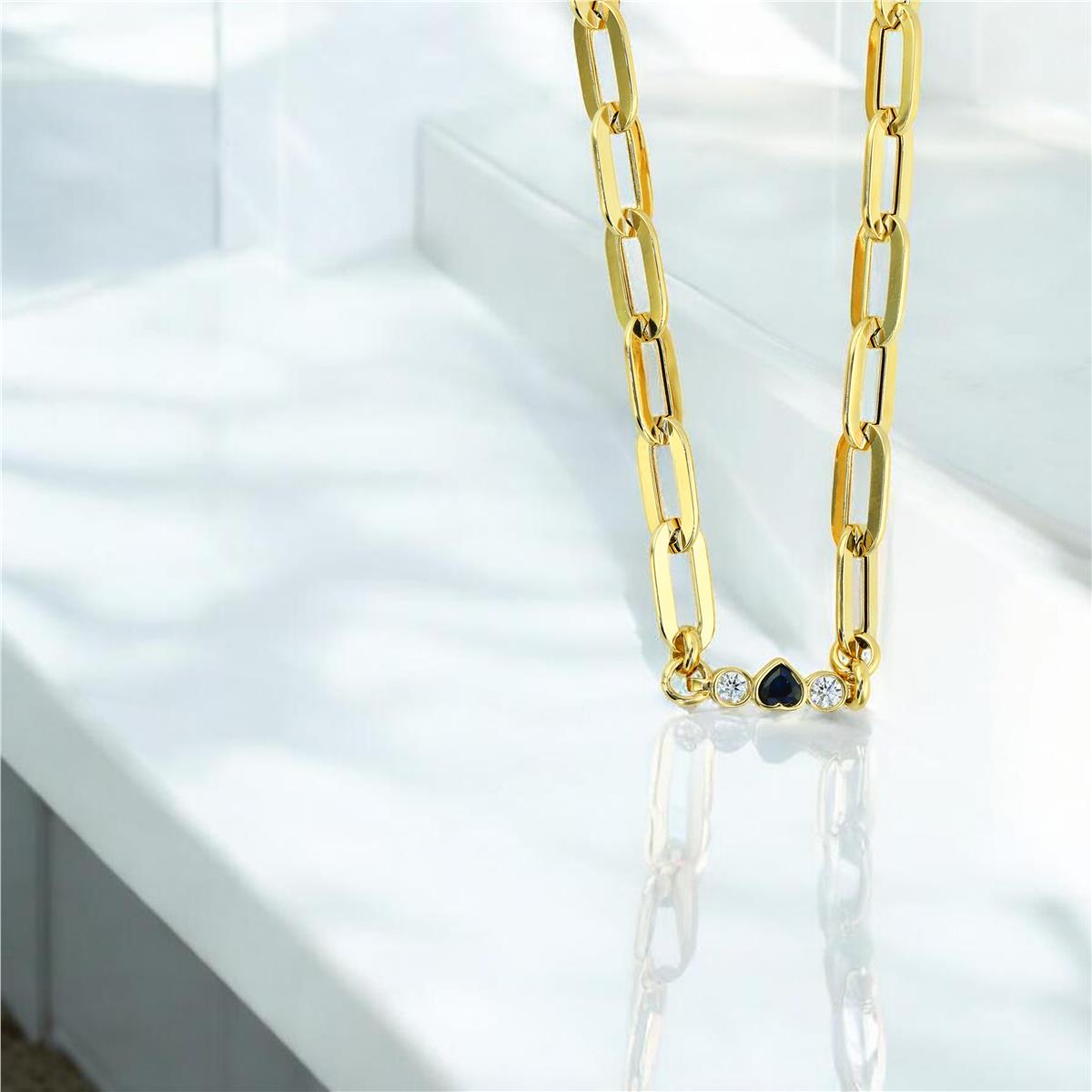 14 Ayar Altın Tasarım Kolye  -  0204232