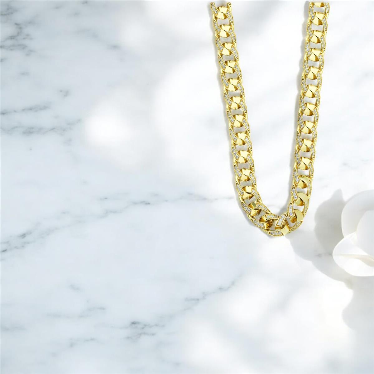 14 Ayar Altın Tasarım Kolye  -  0205232