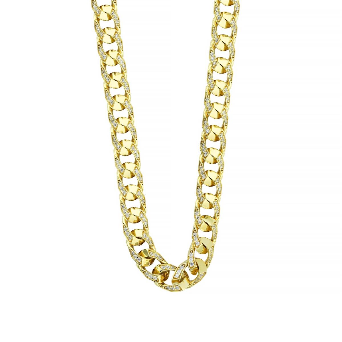 14 Ayar Altın Tasarım Kolye  -  0205232