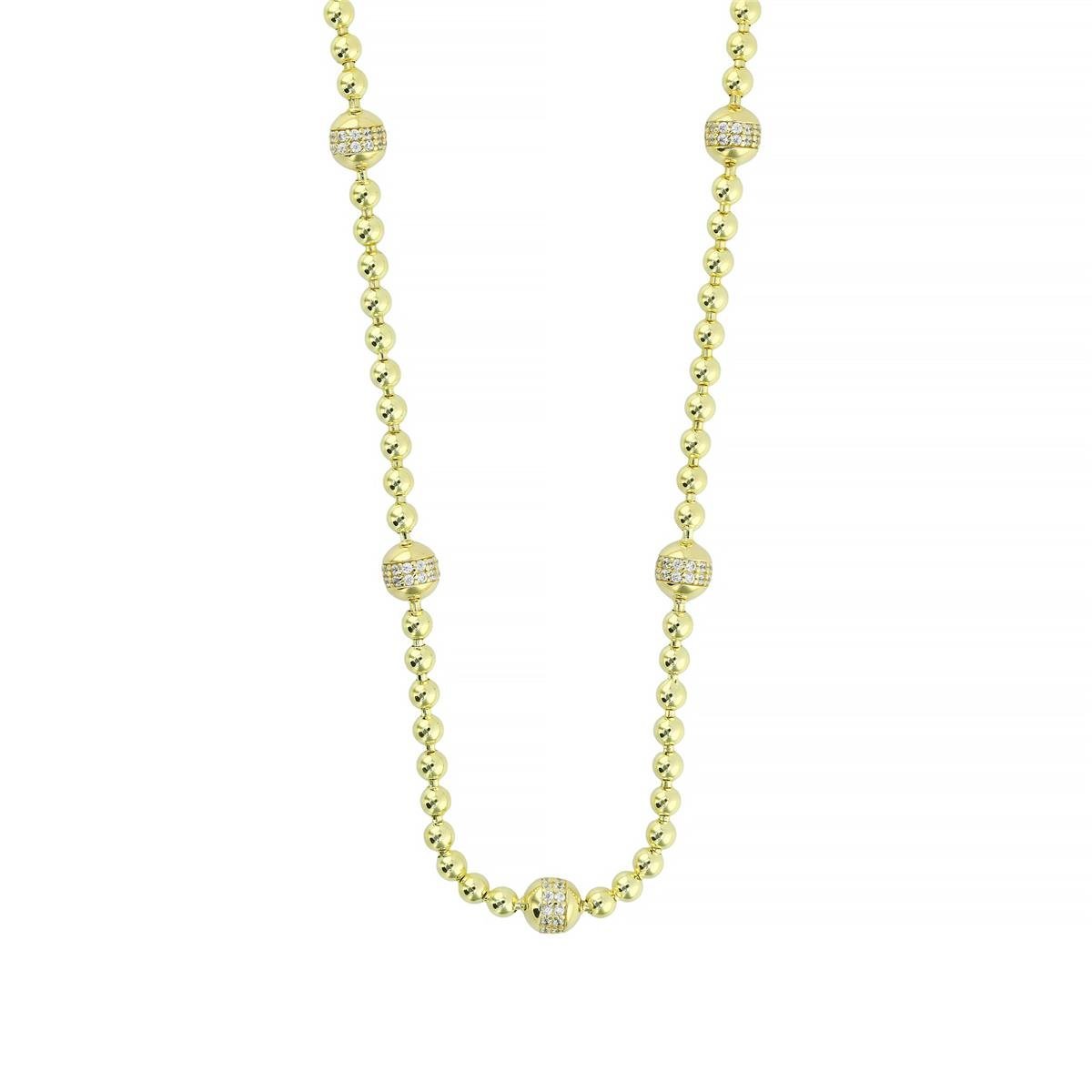 14 Ayar Altın Tasarım Kolye  -  0205238