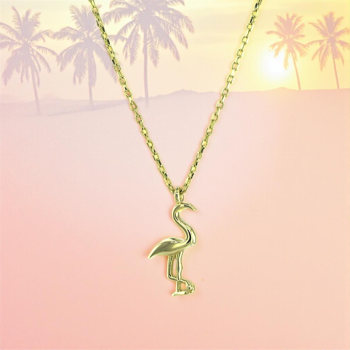 14 Ayar Altın Tasarım Kolye  -  K212202