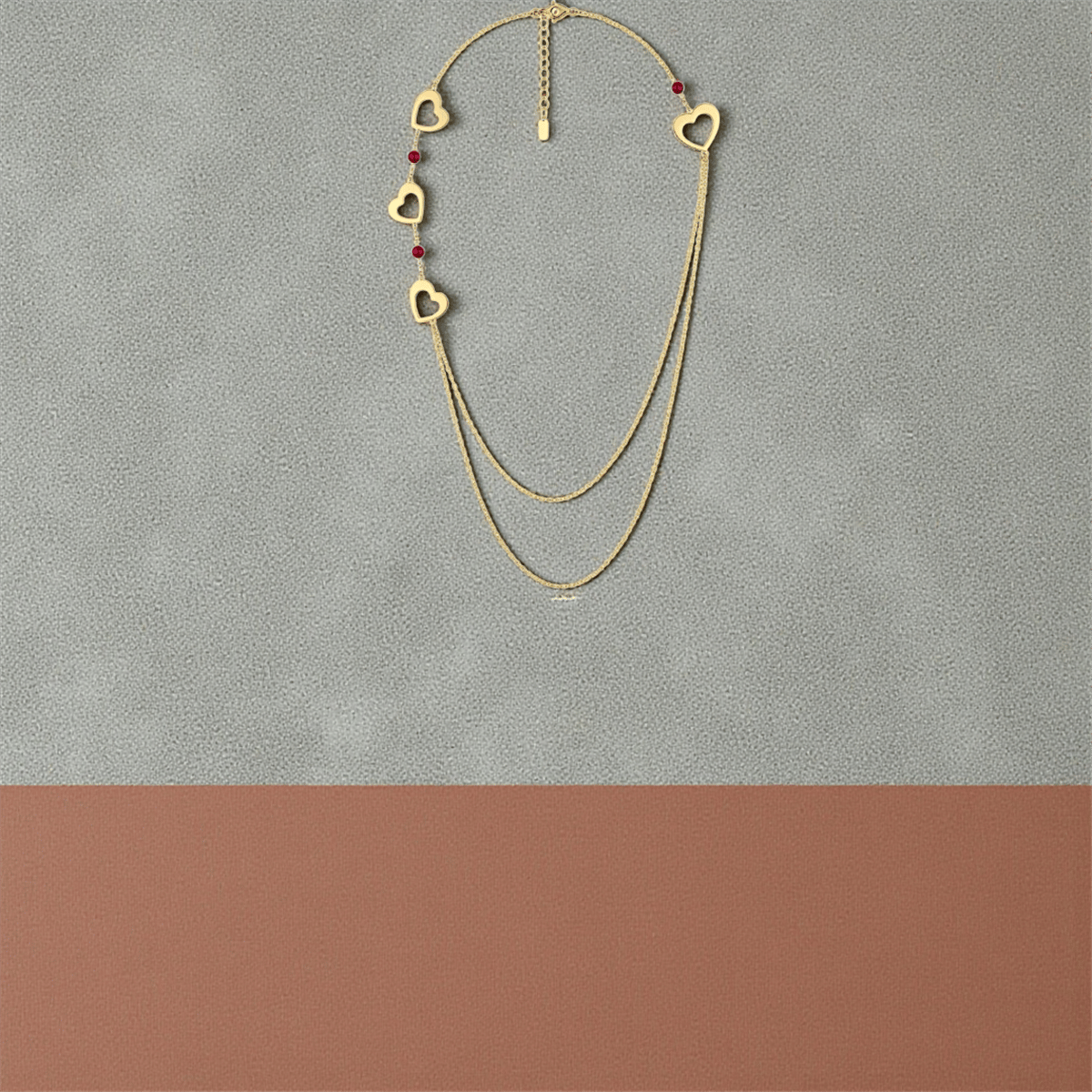 14 Ayar Altın Tasarım Kolye  -  K220368