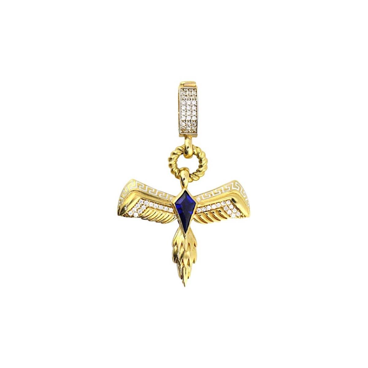 14 Ayar Altın Tasarım Kolye Ucu  -  0184879