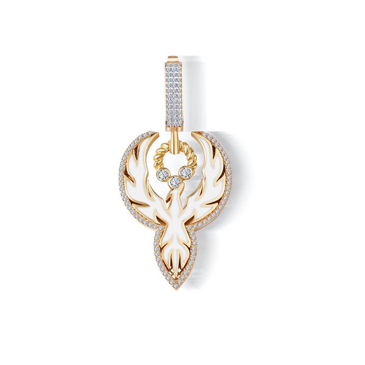 14 Ayar Altın Tasarım Kolye Ucu  -  0188105