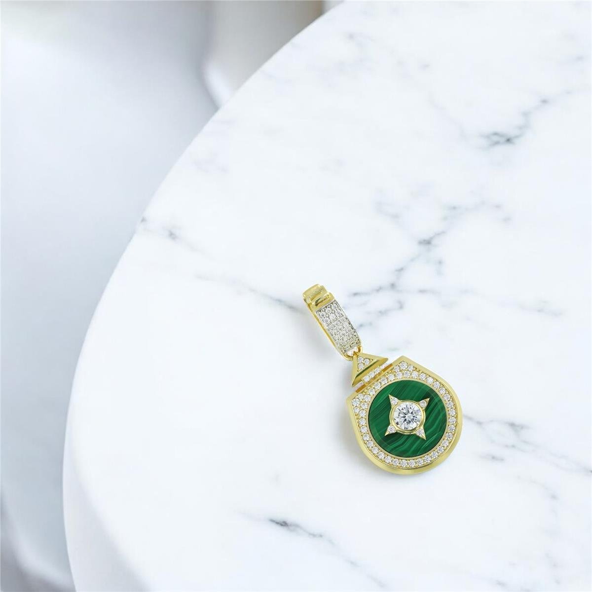 14 Ayar Altın Tasarım Kolye Ucu  -  0205258