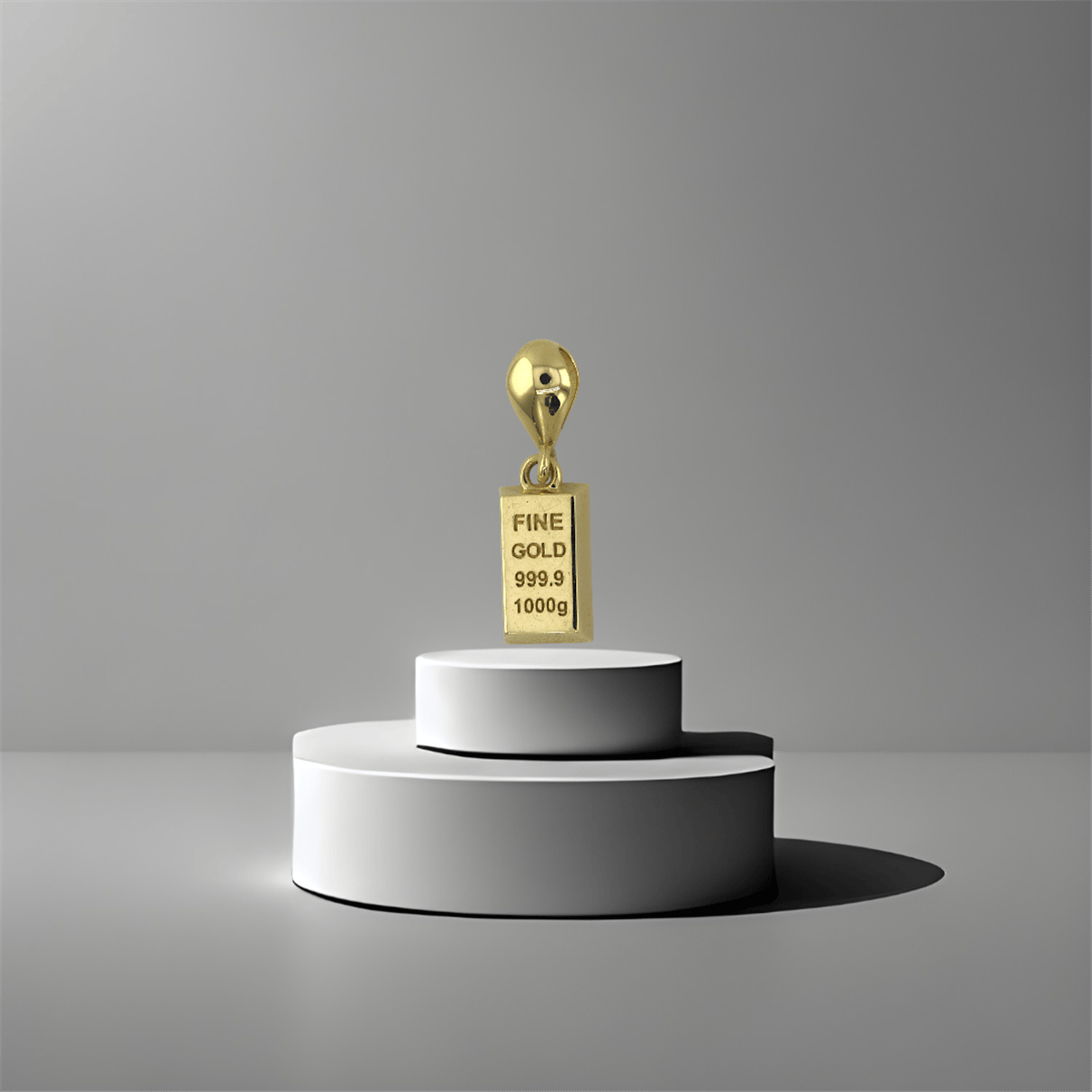 14 Ayar Altın Tasarım Kolye Ucu  -  K231908