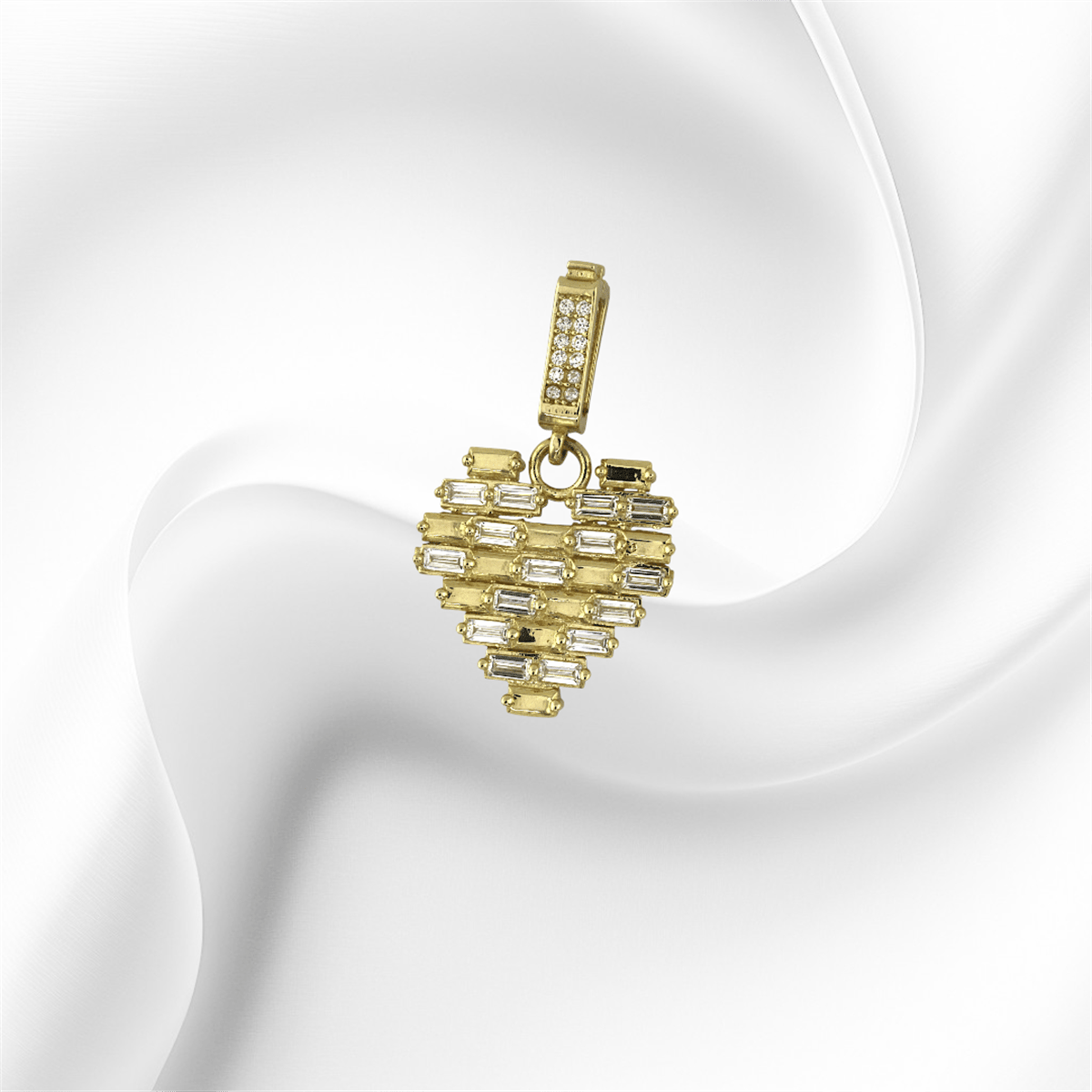 14 Ayar Altın Tasarım Kolye Ucu  -  K232729