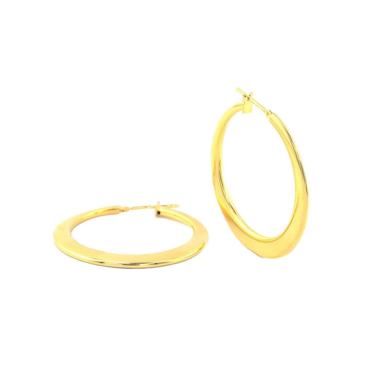 14 Ayar Altın Tasarım Küpe  -  0181369