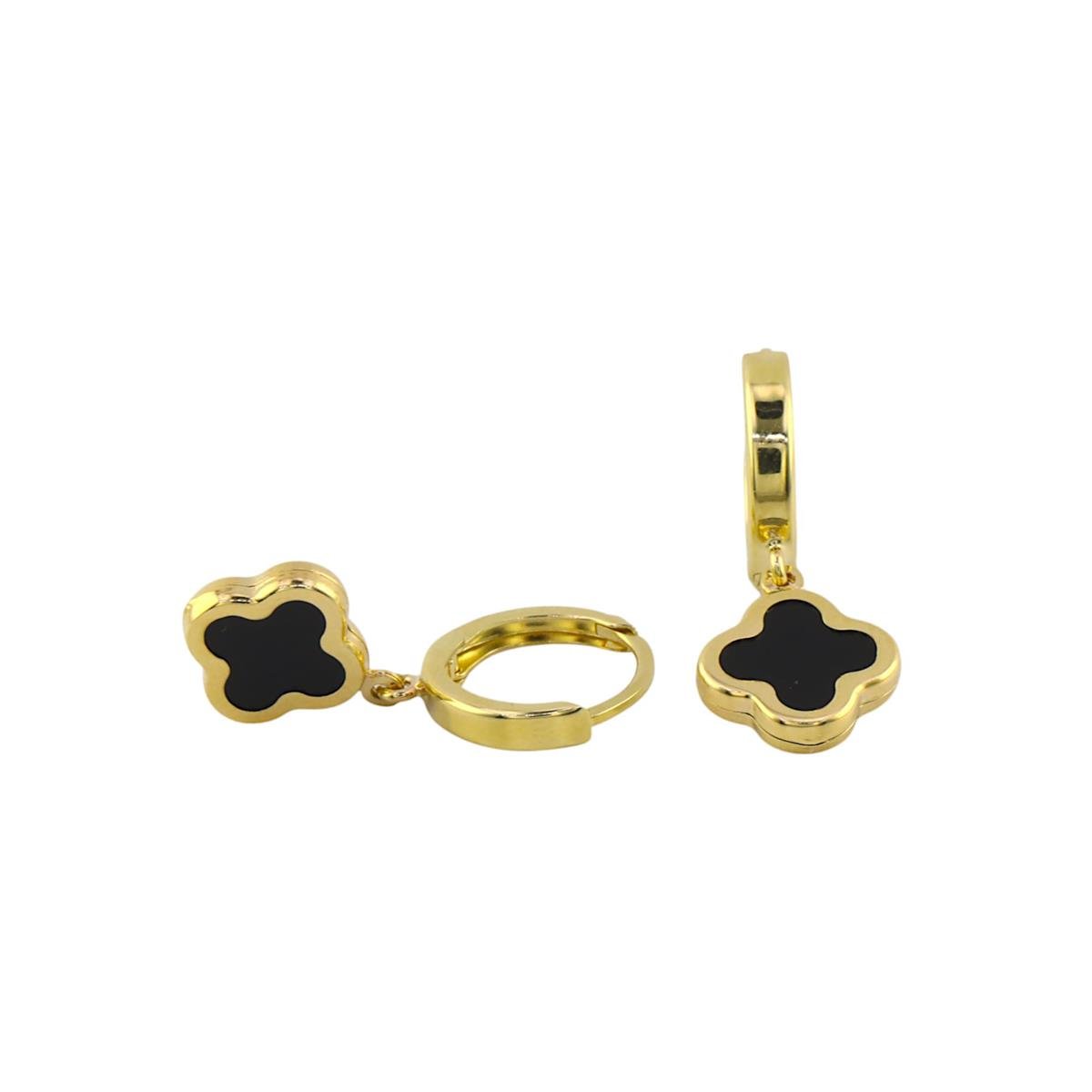 14 Ayar Altın Tasarım Küpe  -  0188621