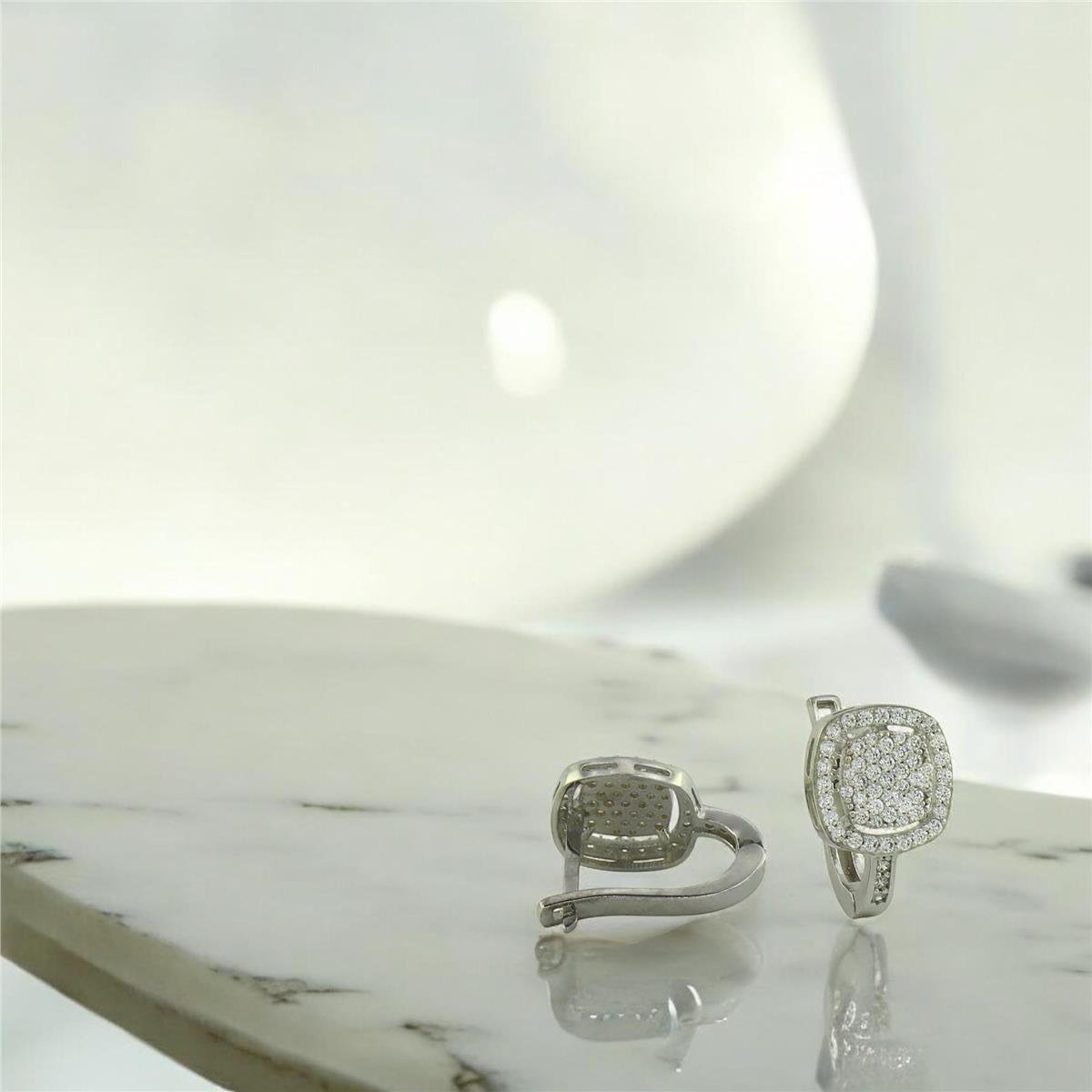 14 Ayar Altın Tasarım Küpe  -  0193060