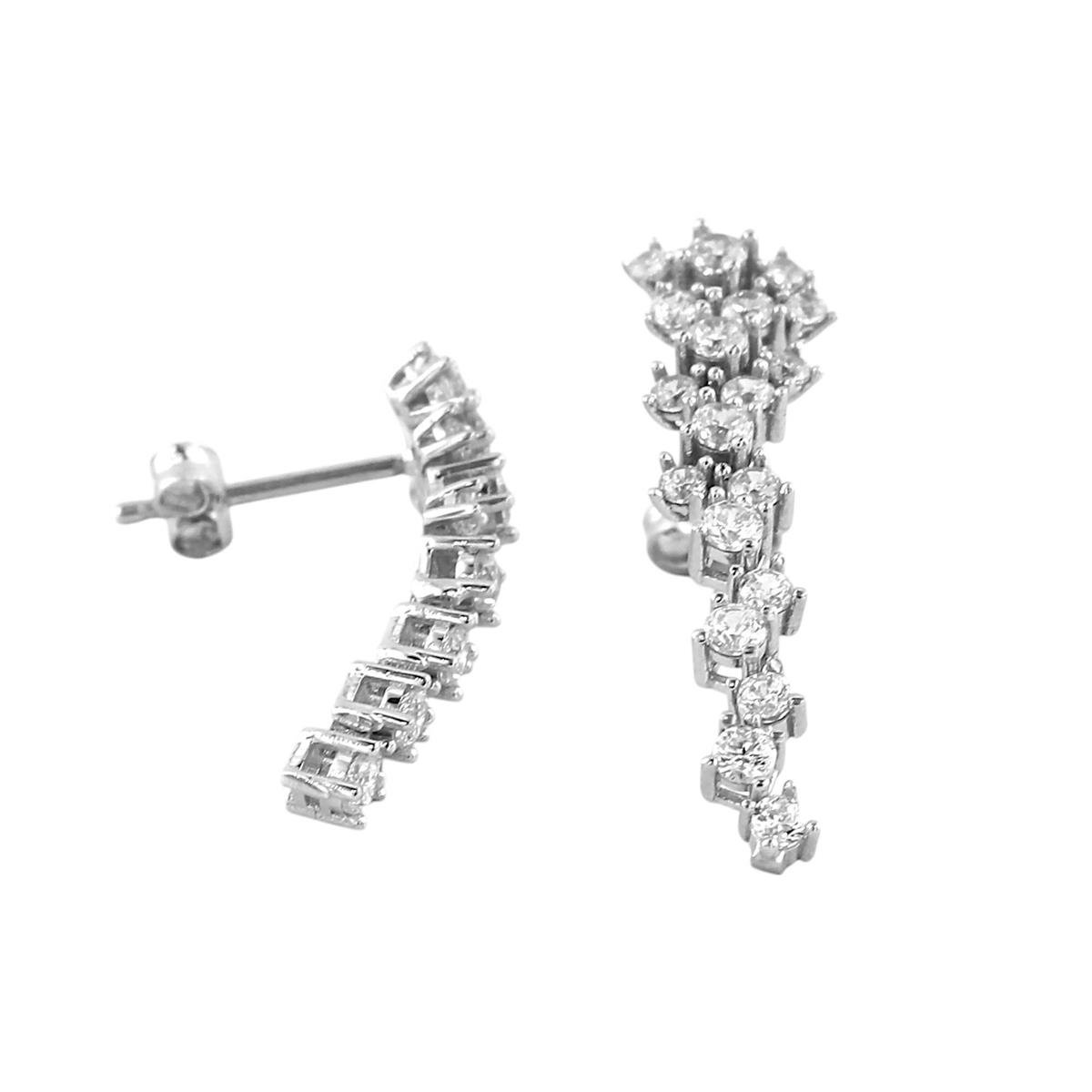 14 Ayar Altın Tasarım Küpe  -  0193536