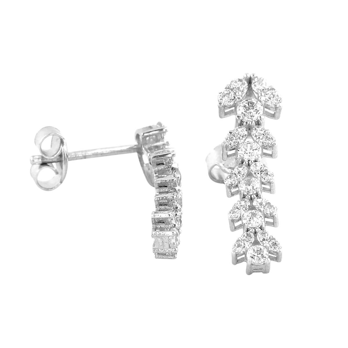 14 Ayar Altın Tasarım Küpe  -  0193539