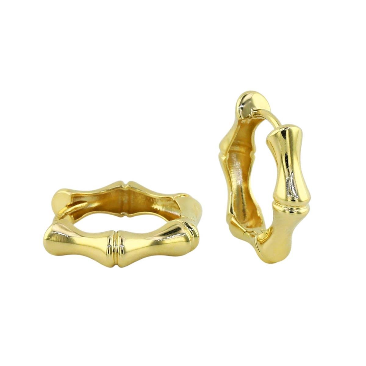 14 Ayar Altın Tasarım Küpe  -  0197947