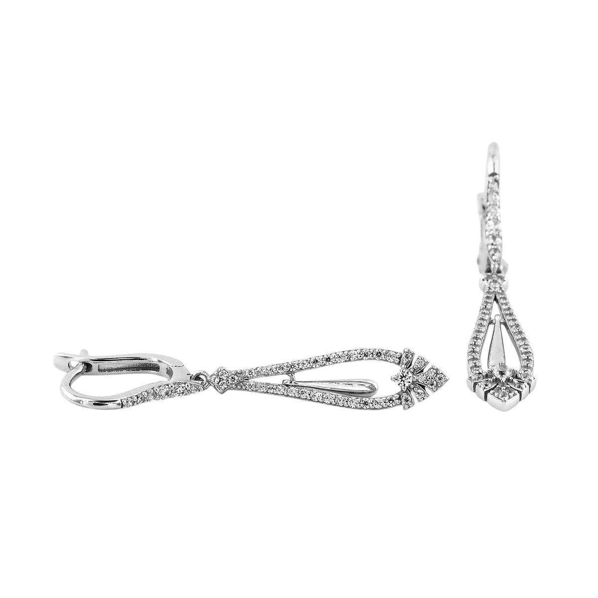 14 Ayar Altın Tasarım Küpe  -  0199117